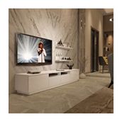 Decoraktiv Trendstyle Parlak Beyaz 220rs Mdf Tv Ünitesi Tv Sehpası