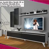 Decorativ Eko 7 STD MDF Tv Ünitesi