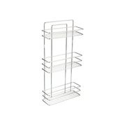 Decorev 5929 Krom Kristal Lamalı Üç Katlı Şampuanlık