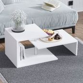 Decormet 030010079604040 Beyaz Dilek Orta Sehpa