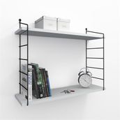 Decormet Armoni Beyaz 200X720 mm Duvar Rafı