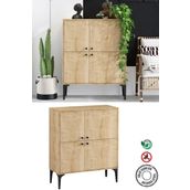 Decormet Capella DEC0008 90x35x115 cm Meşe Konsol