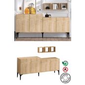 Decormet Dec-20059 Magne Safir Meşe Konsol