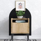 Decormet DEC0100 Zeze Ahşap Ceviz Komidin