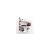 Decormet Seramoni 3 Raflı Beyaz Raf Seti