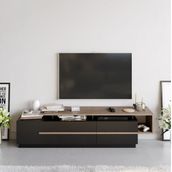Decorotika Pia Siyah Ceviz Tv Ünitesi