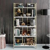 Decorotika Tinleys Gold Kitaplık
