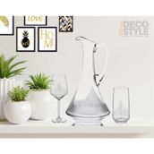 Decostyle Hisar Karaflı 13 Parça Kadeh Bardak Seti