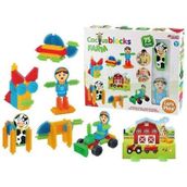 Dede 03312 Kaktüs Blocks 75 Parça Çiftlik Evi
