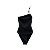 Deep Beach DB2000515M Siyah Sırt Dekolteli İp Askılı Mayo