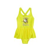 Deep Beach DB200550CM Etekli Baskılı Sarı Kız Çocuk Mayo