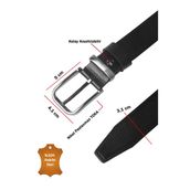 Deepsea %100 Hakiki Deri İnce Erkek Kemer Kolay Kısaltılabilir Spor & Klasik Kemer 2602677