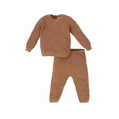 DeFacto A4191A523WN 2'li Turuncu Uzun Kollu Akrilik Triko Erkek Bebek Takım