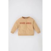 DeFacto A7391A523AU Slogan Baskılı Erkek Çocuk Sweatshirt