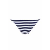 DeFacto A9458AX23HSNV30 Lacivert Çizgili Fall in Love Regular Fit Çizgili Bikini Altı