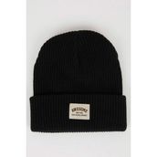 DeFacto Erkek Çocuk Dokuma Etiketli Fitilli Örgü Bere C8580A824WN - Standart - Siyah-BK27