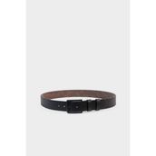 DeFacto Erkek Dikdörtgen Toka Suni Deri Jean Kemeri V0621AZNS - 90 cm - Siyah-BK23