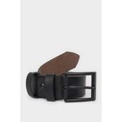 DeFacto Erkek Dikdörtgen Toka Suni Deri Jean Kemeri V2142AZNS - 90 cm - Siyah-BK23