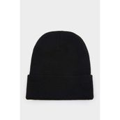 DeFacto Erkek Dokuma Etiketli Triko Bere E9967AX25WN - Siyah-BK26 - Dropsuz - Standart