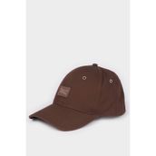 DeFacto Erkek Etiket Baskılı Pamuklu Cap Şapka G0816AX26SM - Kahve-BN450 - Standart