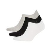 Defacto Erkek Görünmez 3lü Pamuklu Sneaker Çorap K4595aznskr1 Çok Renkli-kr1