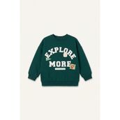 DeFacto I0317A526AU Oversize Baskılı Arma Detaylı Erkek Bebek Sweatshirt