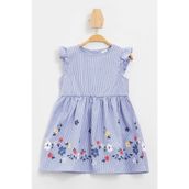 Defacto J8351A219HSRD264 Kolsuz Büzgülü Kız Bebek Elbise