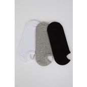 DeFacto K4595AZNS Erkek Pamuklu 3'lü Sneaker Çorabı