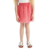 DeFacto Kız Çocuk Kız Çocuk Regular Fit Esnek Belli Tül Etek, Pembe, 7/8 Y Etek