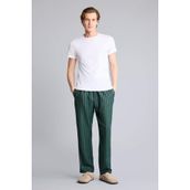 DeFacto Regular Fit Flanel Pijama Altı, XXL, G9633AX26SP, Haki, erkek
