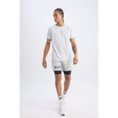 DeFacto Z2147AZ25SP Slim Fit Dar Kesim Fermuarlı Telefon Cepli Sporcu Erkek Taytlı Şort