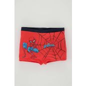 DeFacto Z6770A223HS Kırmızı Marvel Spiderman Erkek Bebek Deniz Şortu