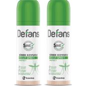 Defans Protect 100 ml x 2'li Sinek Kovucu Vücut Spreyi Oda Spreyi Etkili Sivrisinek Koruma