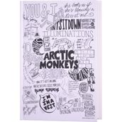 Deffter Music Of The Word Arctıc Monkeys Sert Kapak 14X20 Çizgili 96 Sayfa Not Defteri