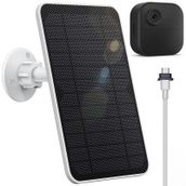 DEHKATA Bink xt/xt2,5V IP65 için 4W Güneş Paneli Su Geçirmez 360 ° Ayarlanabilir Braket-Beyaz