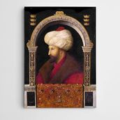 Dekolata DK001569 Fatih Sultan Mehmet 140x200 cm Kanvas Tablo