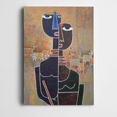 Dekolata DK002203 35x50 cm Afrikalı Kadınlar Kanvas Tablo