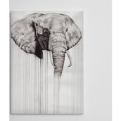 Dekolata Fil 35x50 cm Kanvas Tablo