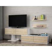 Dekorister Maximus Beyaz-Safir Tv Ünitesi