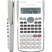 Deli D82MS 240F-10+2 Digits Beyaz Bilimsel Hesap Makinesi