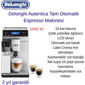 Delonghi Autentica Tam Otomatik Espresso Makinesi + Hassas Mutfaktartısı Hediye - 19,5 x 34,0 x 48,0 mm.