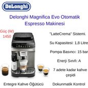 Delonghi Magnifica Evo Otomatik Espresso Makinesi + Xiaomi Baskül Hediye
