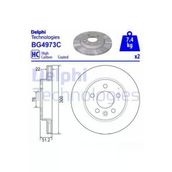Delphi BG4973C Arka Cıftlı Fren Diski