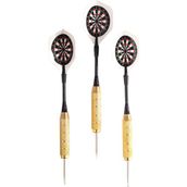 Delta 22 Gr. Dart Oku (3’lü Set) - Çelik Uç + Pirinç Gövde + Renkli Kanat - Dart Oku Seti - 22 gr
