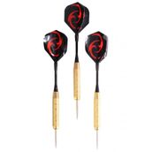 Delta 24 gr Çelik Uç + Pirinç Gövde + Renkli Kanat - Dart Oku Seti