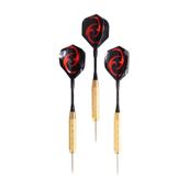 Delta 24 Gr. Dart Oku 3 Lü Set - Çelik Uç + Pirinç Gövde + Renkli Kanat - Dart Oku Seti