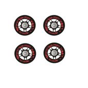 Delta 64 mm Silikonlu Rulmanlı 4'lü Paten Tekerleği