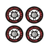 Delta 64 mm Silikonlu Rulmanlı 4'lü Paten Tekerleği