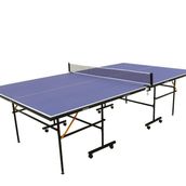 Delta Aventura Mavi Masa Tenisi Masası + Ağ + 2 Raket + 3 Top