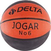 Delta Jogar Deluxe 6 Numara Turuncu Basketbol Topu Kapalı ve Açık Alan Kullanımı için Dayanıklı